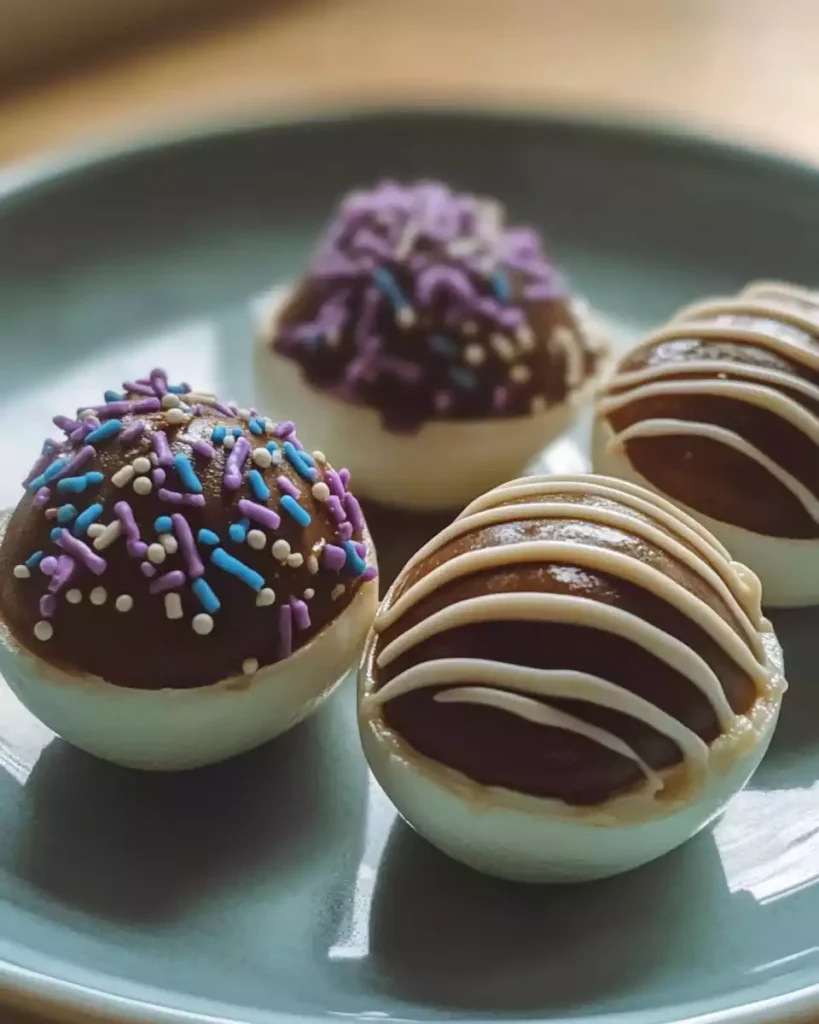 chocolate peanut butter eggs