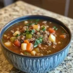 Chipotle Ground Beef Soup